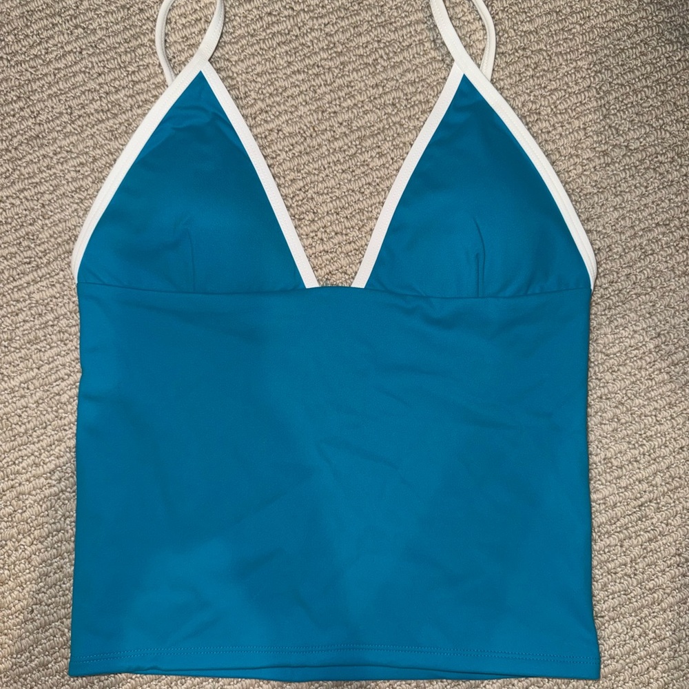 93 Play Street tankini lily tank in teal